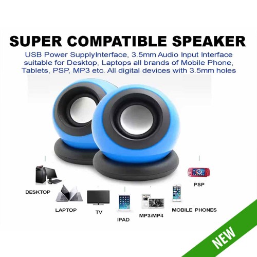 Mini 2.0 Multimedia Speaker (D-008)