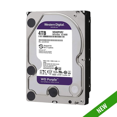 4tb Wd Purple Desktop Hard Drive