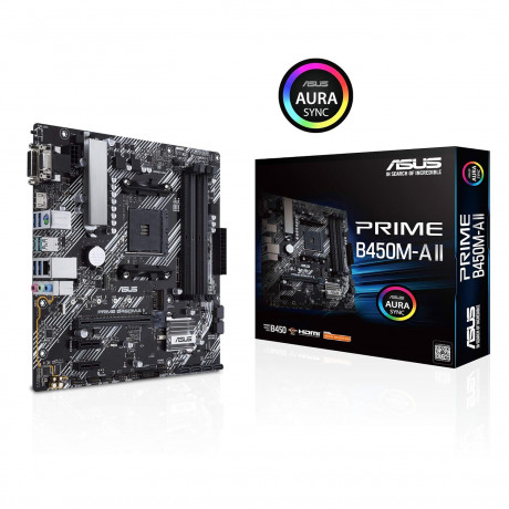 Asus Prime B450M-A II Motherboard