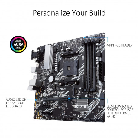 Asus Prime B450M-A II Motherboard