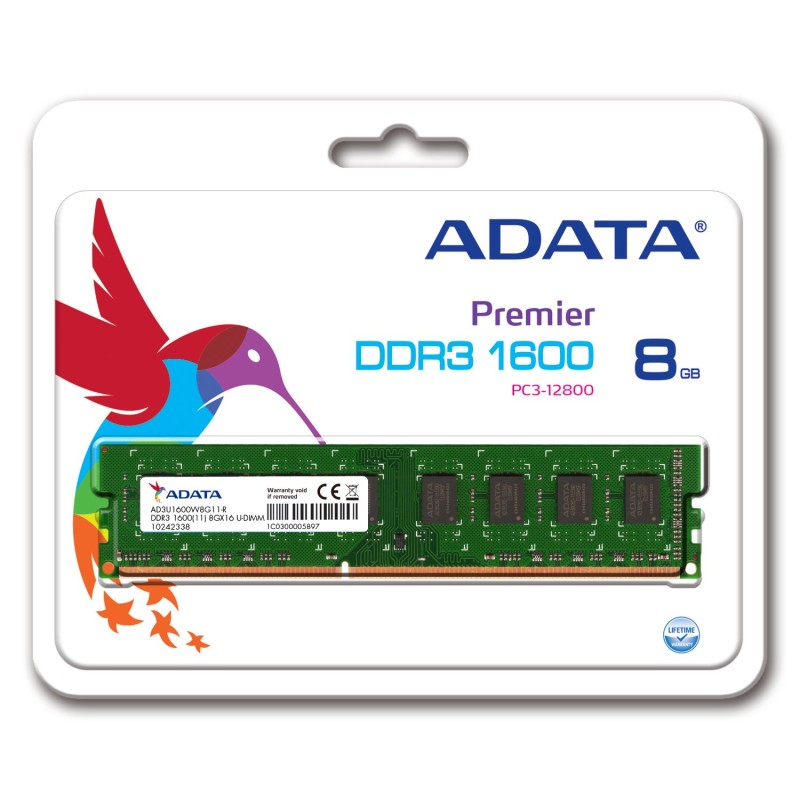 Adata 8gb DDR4 Desktop  Ram