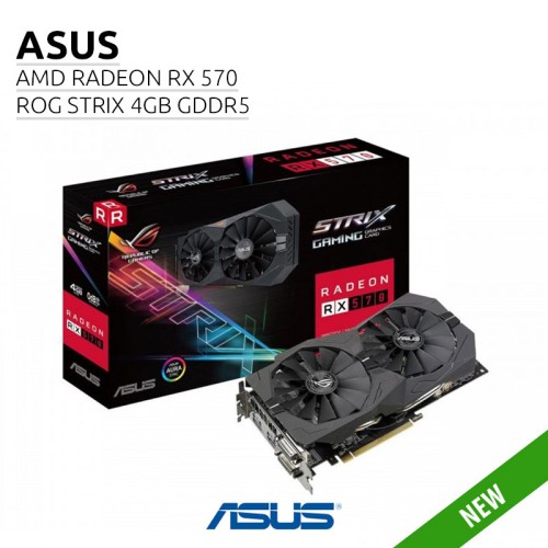 Asus Amd Radeon RX570 Rog Strix 4GB GDDR5