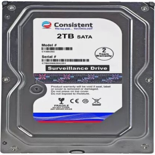 Consistent 2tb Sata Hard Drive