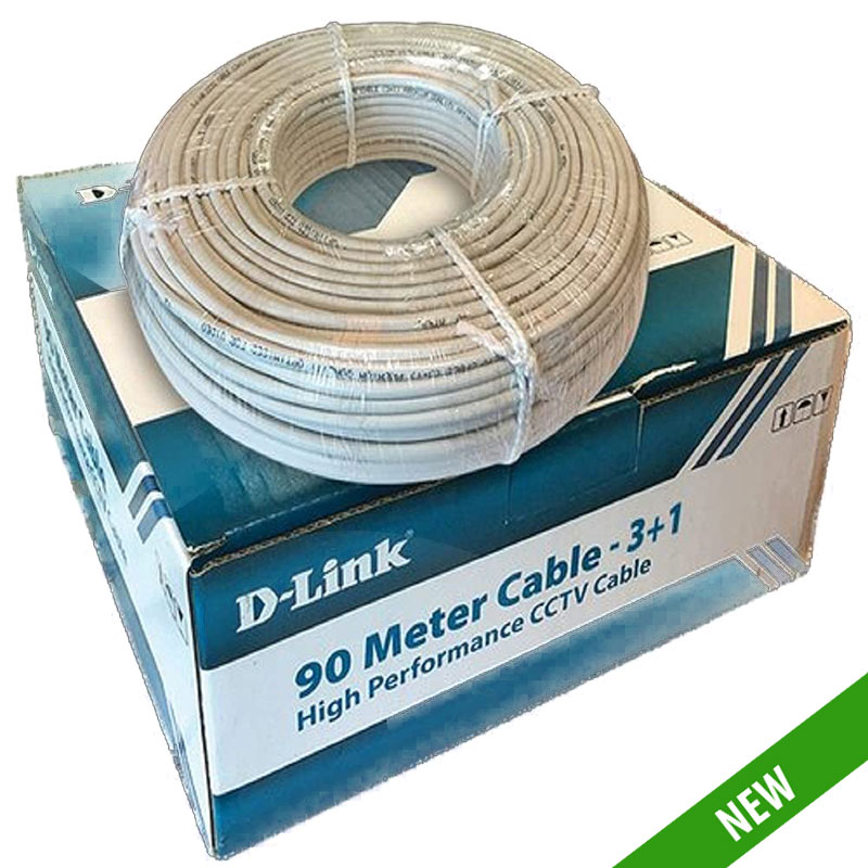 D-Link 3+1 Cctv Coil Wire