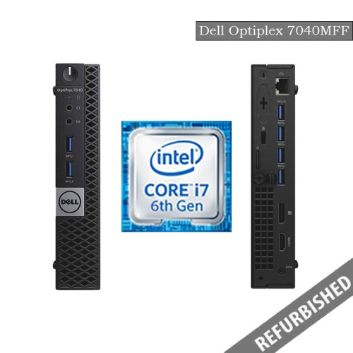 Refurbished Dell Optiplex 7040 (MFF) i5-6th Gen Processor, 8GB Ram, 256GB SSD, Windows 11 Os, 6 Months Warranty