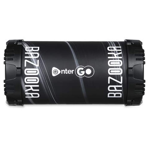 Enter Go Boomer Bazooka 10 W Bluetooth LED Speaker  (Black, Stereo Channel)