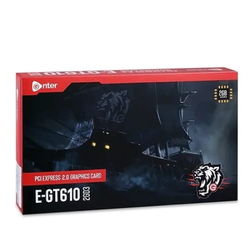 Enter E-GT610-2GD3 PCI Express 2.0 Graphics Card 64 bit 2GB HDMI VGA 2 GB DDR3 Graphics Card