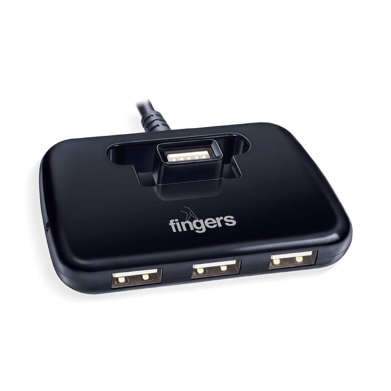 FINGERS Quadrant U2.0 4-Port USB Hub