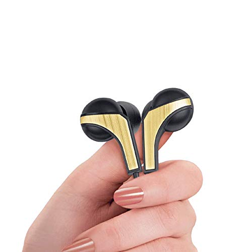 FINGERS Sound Boomerang Wired in-Ear Earphones with Mic (Gold)