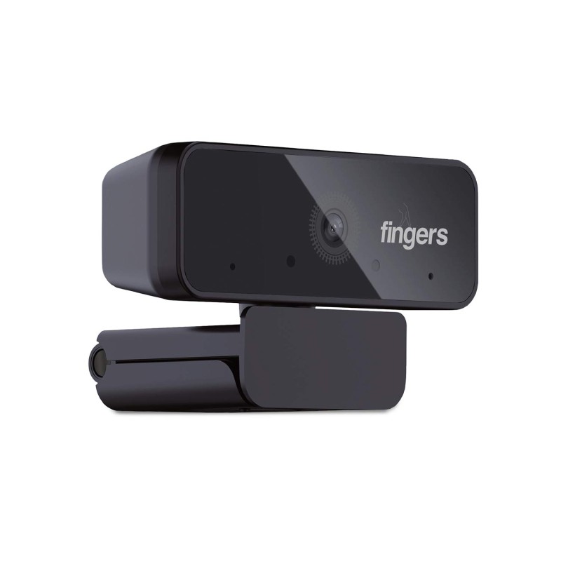 Fingers 1080 Hi-Res Webcam with 1080P Wide Angle Lens&Built-in Mic