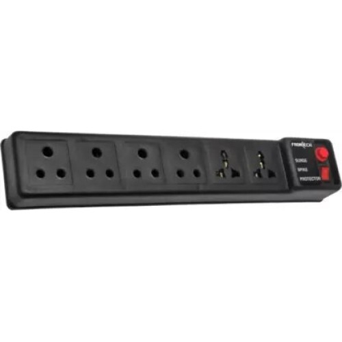 FRONTECH Extension Cord with 4 Indian and 2 Universal Sockets