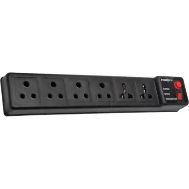 FRONTECH Extension Cord with 4 Indian and 2 Universal Sockets