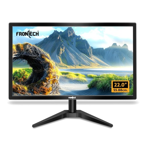 Frontech - 55.88 cm (22 inch) HD LED Backlit VA Panel Monitor (MON-0060)