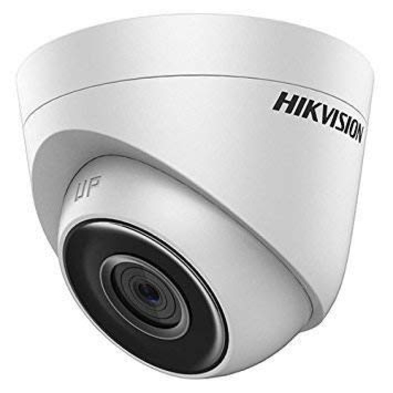 HIKVISION 5 MP Indoor Dome CCTV Camera with inbuilt Audio Mic DS-2CE76H0T-ITPFS BNC/DC, White Wired