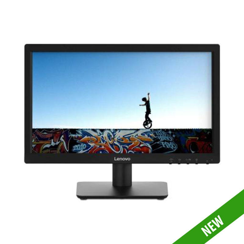 Lenovo 18.5 LED Monitor (C19-10) Backlit IPS Panel Ultra Slim Bezel | Wall Mountable | Tilt Adjustment Monitor (Response Time: 4 ms, 60 Hz Refresh Rate)