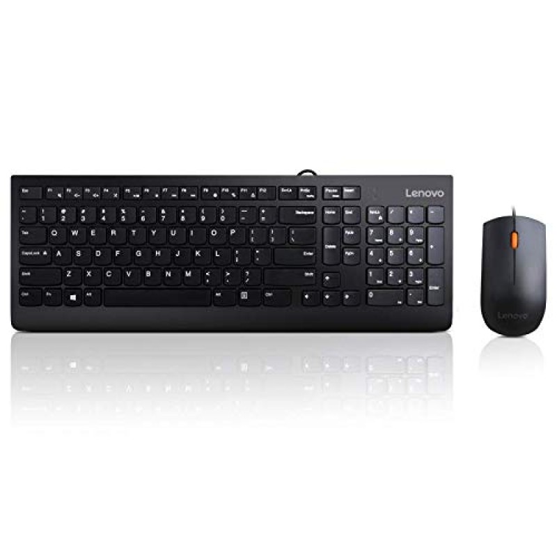 Lenovo 300 Wired Keyboard And Mouse Combo