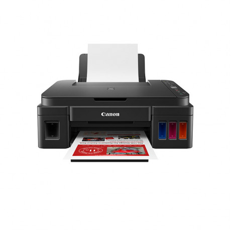 Canon Pixma Mega Tank G3010 All-in-One Ink Tank Wireless Colour Printer (Black)