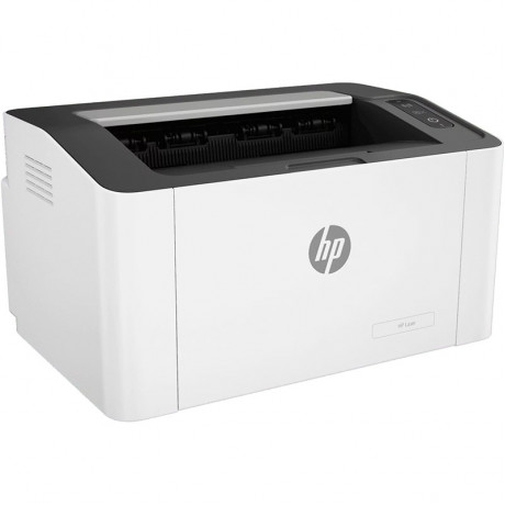 HP Lacer 1008w Single Function Wireless Black & White Printer(White)