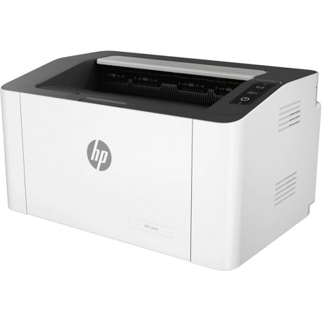 HP Lacer 1008w Single Function Wireless Black & White Printer(White)