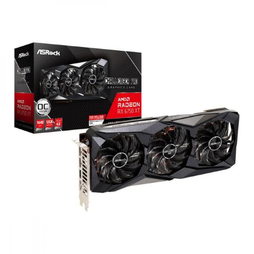 ASRock AMD Radeon RX 6750 XT Challenger Pro