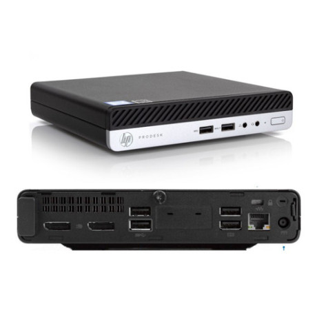 Refublished HP ProDesk 400 G4 Desktop Mini Core i5-7th , 8GB DDR4, 256GB SSD, Windows 11  6 Month Warranty