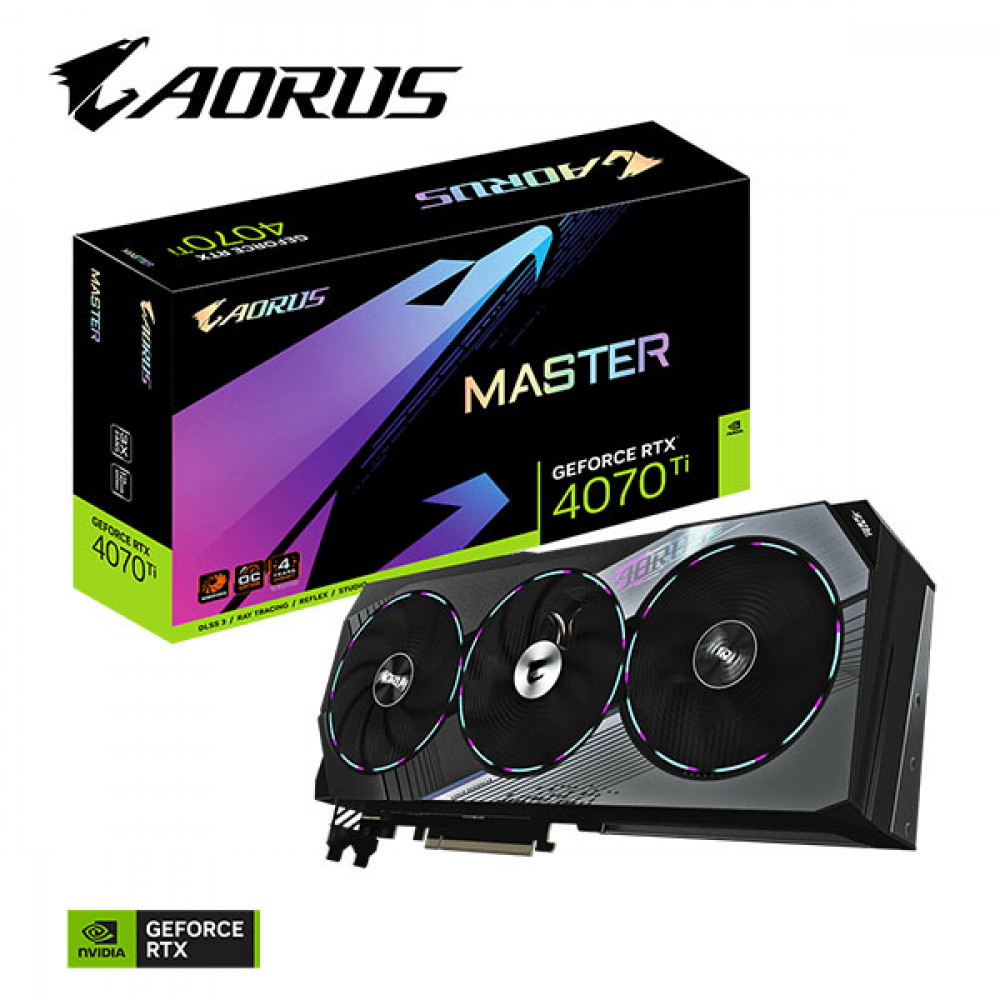 AORUS GeForce RTX 4070 Ti MASTER 12G Graphic Card