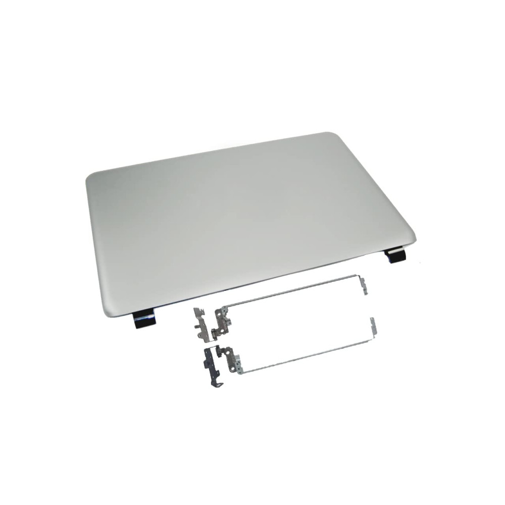 Witamy Replacement Panel LCD Front Body Case with Bezel & Hinges for HP 15-AC 15-AY 15-AF Silver