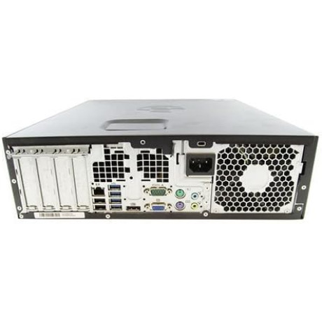 Refurbished HP Elite 8300 SFF Small Form Factor Business Desktop Computer, Intel Quad-Core i5-3770 up to 3.9Ghz CPU, 8GB RAM, 256GB SSD, DVD, USB 3.0, Windows