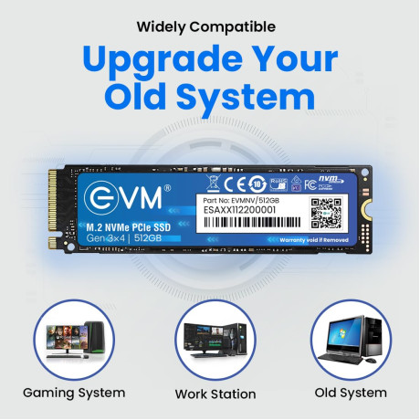 EVM 512GB M.2 NVME SSD