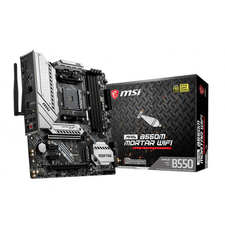 MSI Mag B550M Mortar Wifi Motherboard