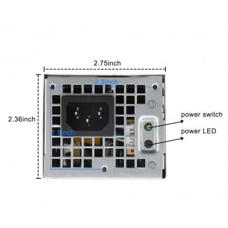 SMPS For Dell Optiplex 3020 SFF  (Power Supply)