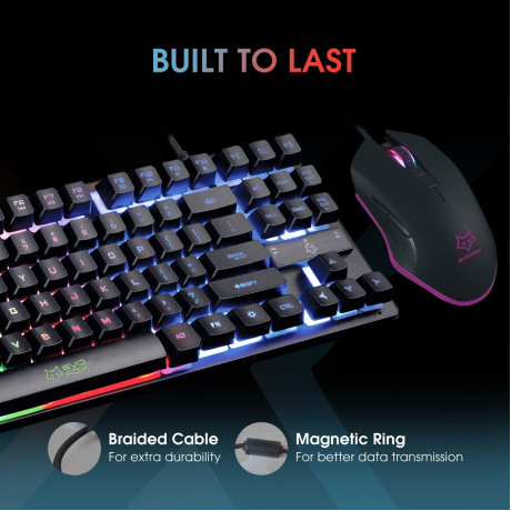 Amkette Evofox X Team Gaming Keyboard And Mouse