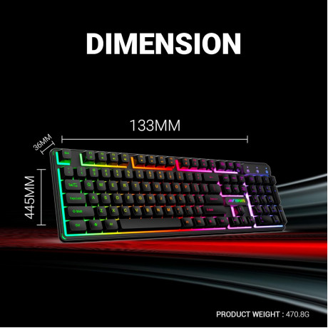 Ant Esports KM1600 Gaming Keyboard And Mouse Combo