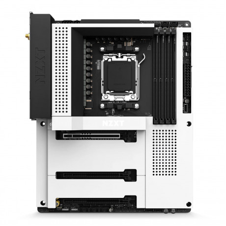 Nzxt N7 B650e Amd B650 Am5 Atx Motherboard (White)