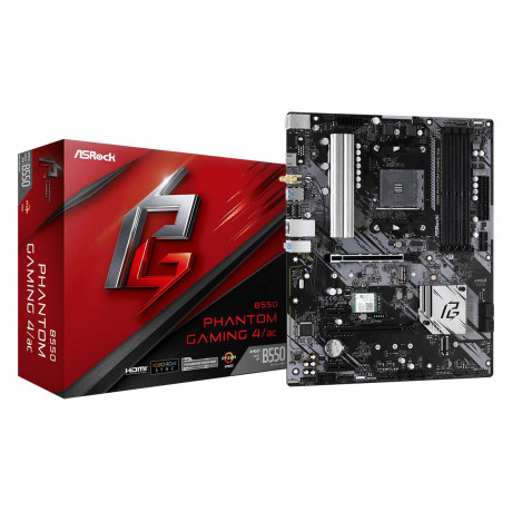 Asrock B550 Phantom Gaming 4 Ac (Wi-Fi) Motherboard