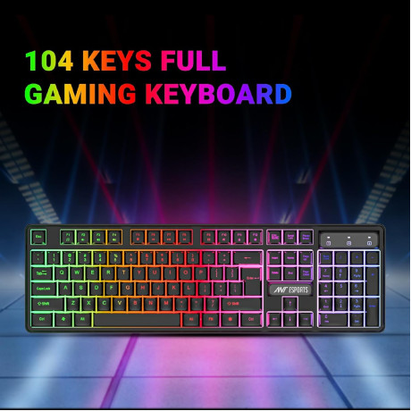 Ant Esports KM1650 Pro Gaming Keyboard And Mouse Combo 