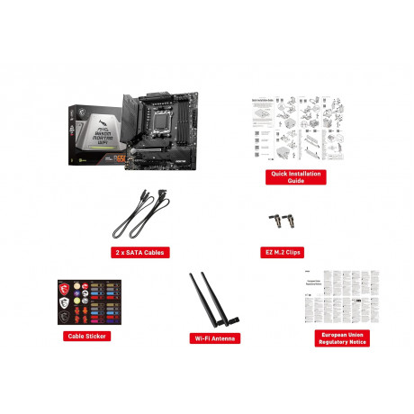 Msi Mag B650M Mortar Wifi AM5 Motherboard