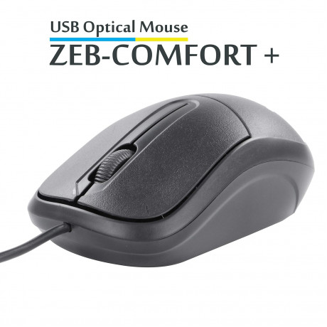 Zebronics Zeb-Comfort Plus USB Wired Mouse