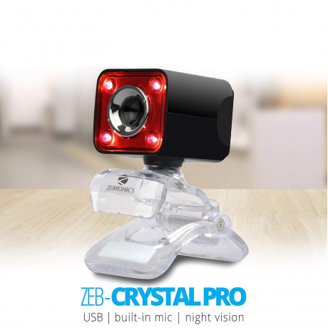 Zebronics Zeb-Crystal Pro Web Camera