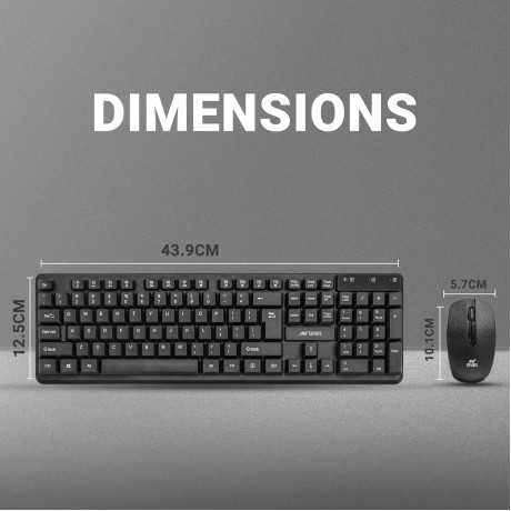 Ant Esports MKWM2023 Gaming Keyboard And Mouse Combo