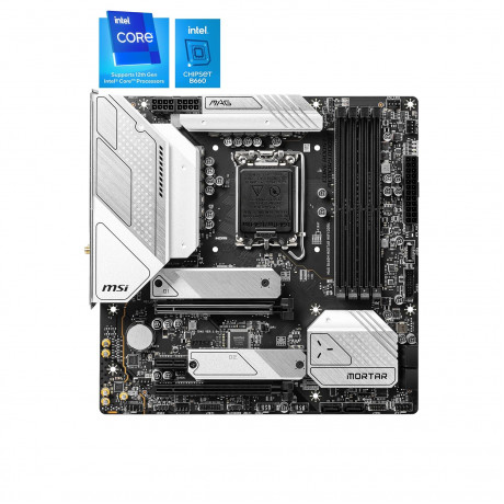 MSI MAG B660M Mortar WIFI DDR4 Intel Motherboard