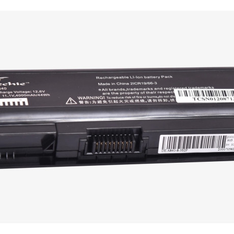 Techie Compatible Battery for Dell A840 – Dell Vostro 1014, 1015, 1088, G069H, F287H Laptops (4000mAh, 6-Cell)