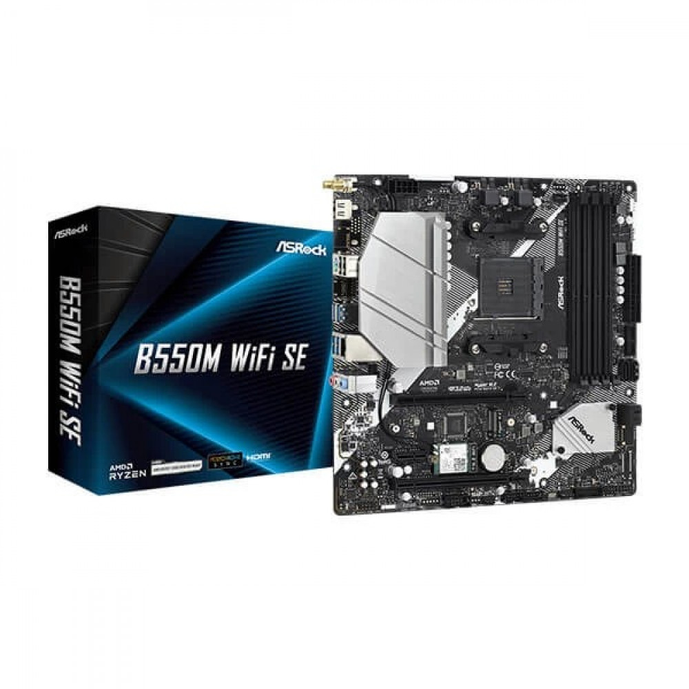 ASRock B550M WiFi SE Motherboard