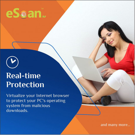 EScan Cyber Vaccine 1 User 1 Year Version v22