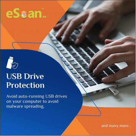 EScan Cyber Vaccine 1 User 1 Year Version v22