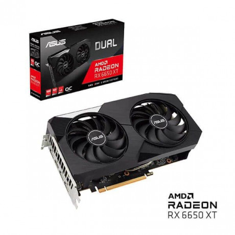 Asus Dual RX 6650 XT OC 8GB Gaming Graphics Card