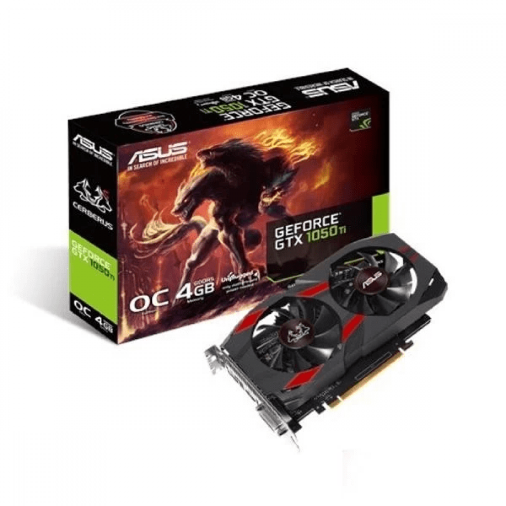 ASUS GTX 1050 TI CERBERUS OC 4GB Graphics Card