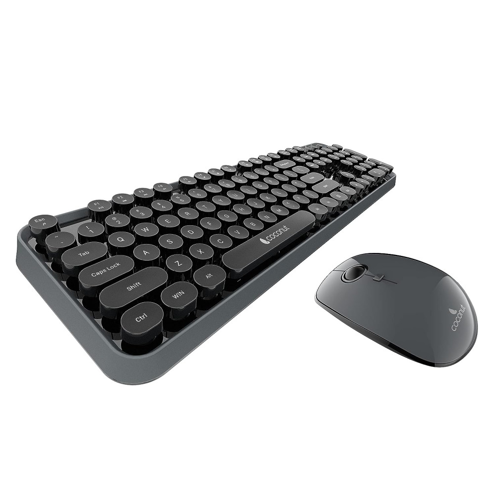 Coconut Classic Wireless Keyboard Mouse Combo(WKM14+WM14)