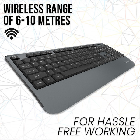 Coconut Inspire Wireless Keyboard Mouse Combo  (WKM13+WM13)
