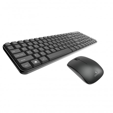 Coconut Neon Wireless Keyboard Mouse Combo (WKM16+WK16)